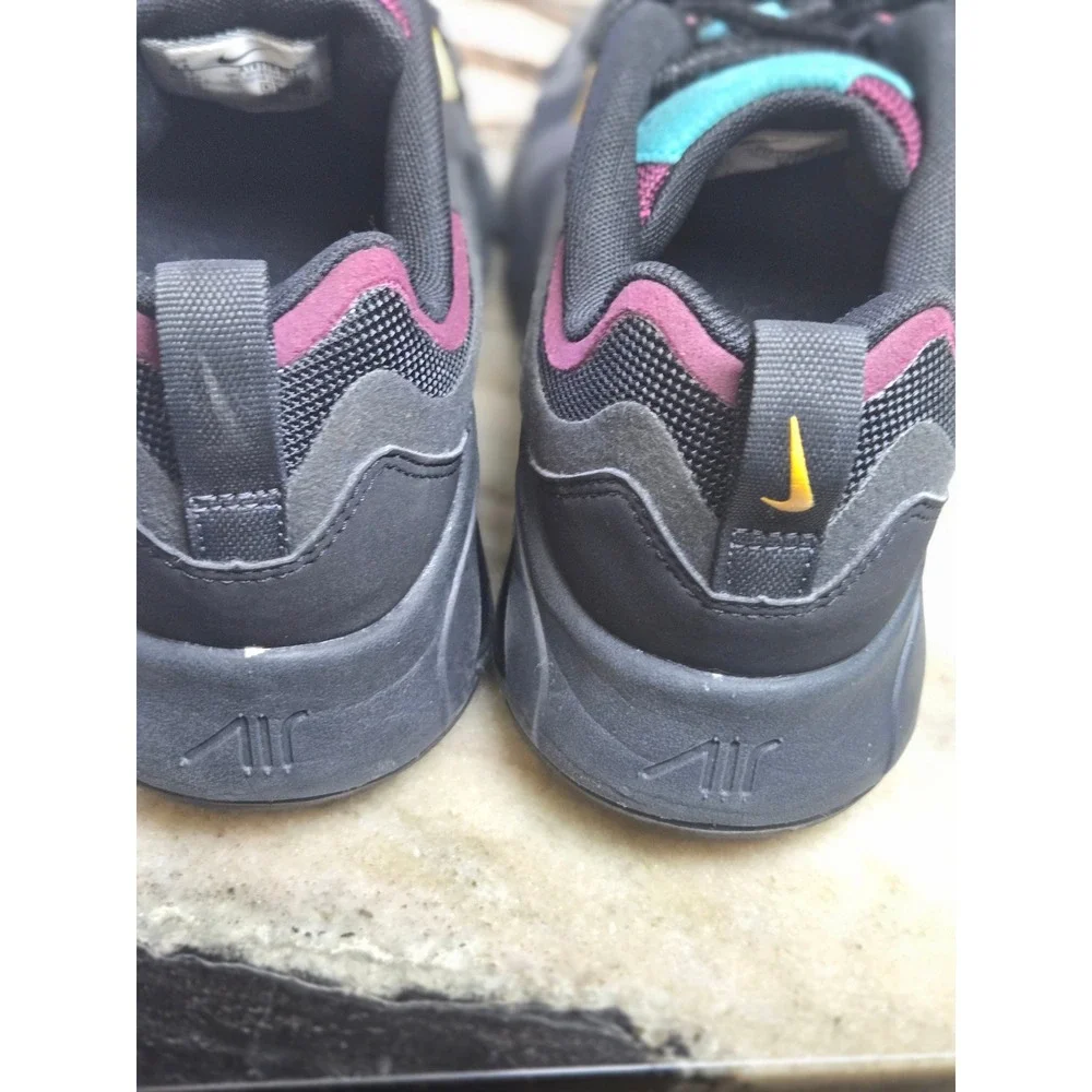 Nike Air Max 200 Black Anthracite‎ Bordeaux Teal AT6175-001 Womens 8.5 Sneakers